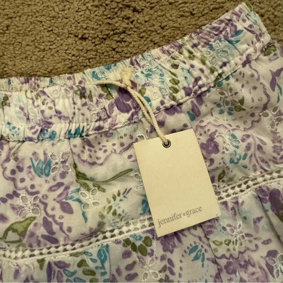 Jennifer & Grace Floral Eyelet Skirt - Picture 4 of 6